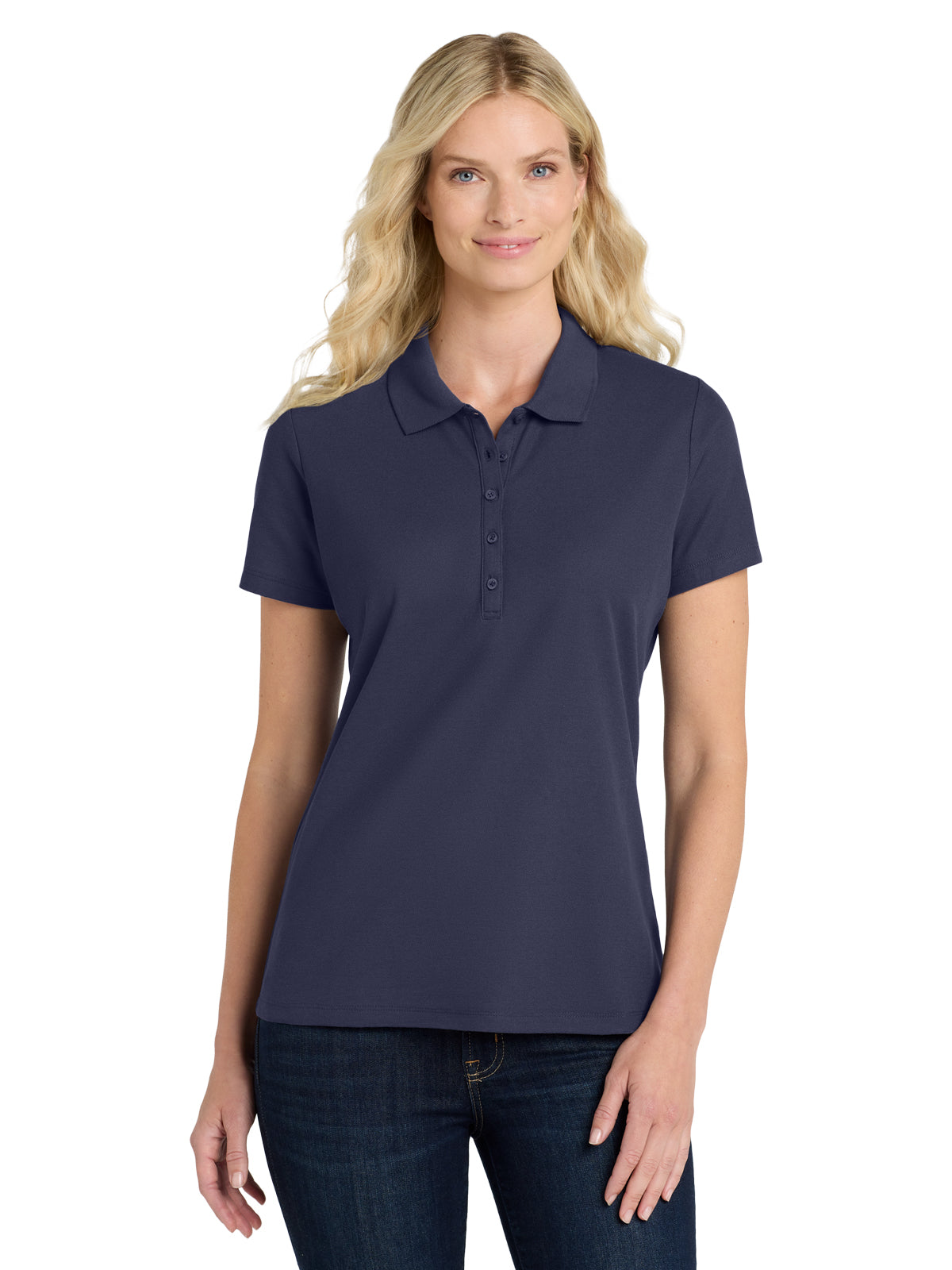 Women's SuperPro React Polo - LK810 - True Navy