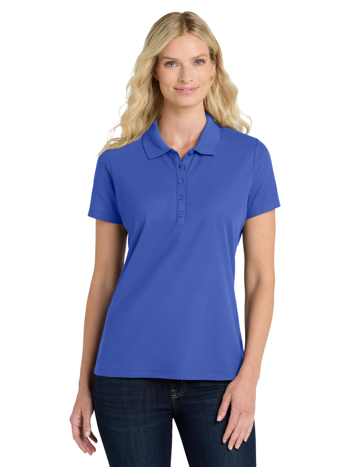 Women's SuperPro React Polo - LK810 - True Royal