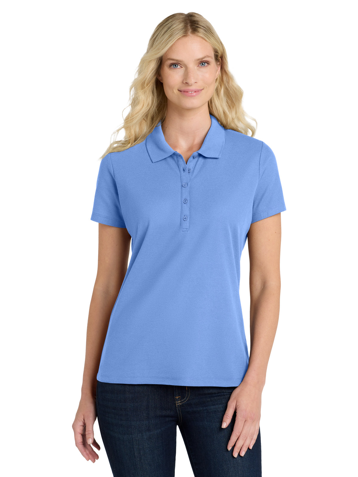 Women's SuperPro React Polo - LK810 - Ultramarine Blue