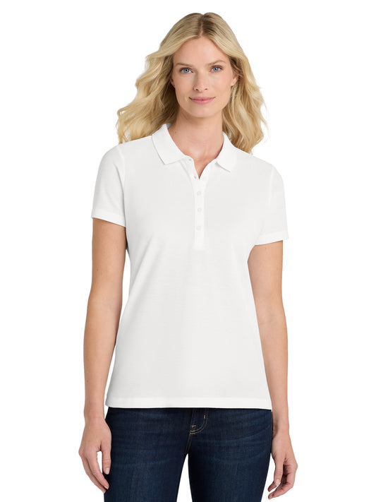 Women's SuperPro React Polo - LK810 - White