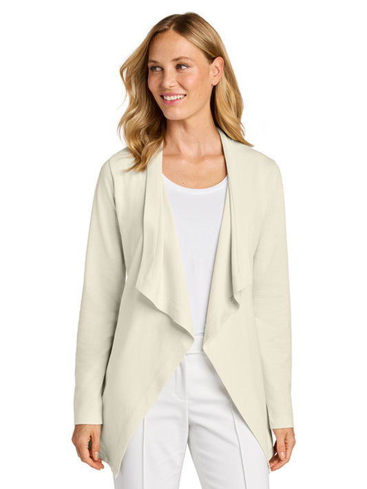 Women’s Breakwater Open Cardigan - LK820 - Parchment
