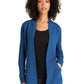 Women's Microterry Cardigan - LK825 - Aegean Blue