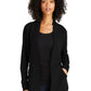 Women's Microterry Cardigan - LK825 - Deep Black