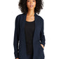 Women's Microterry Cardigan - LK825 - River Blue Navy