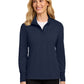 Women's Fairway Stretch 1/4-Zip Pullover - LK829 - River Blue Navy