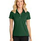 Women’s Dry Zone Stain-Release Grid Polo - LK845 - Hunter Green