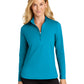 Women's C-FREE Double Knit 1/4-Zip Sweatshirt - LK880 - Parcel Blue