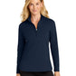 Women's C-FREE Double Knit 1/4-Zip Sweatshirt - LK880 - True Navy