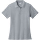 Women's Pocketless Core Blend Pique Polo - LKP155 - Athletic Heather
