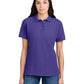 Women's Pocketless Core Blend Pique Polo - LKP155 - Purple