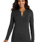 Women's Concept Stretch Button-Front Cardigan - LM1008 - Black