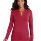 Women's Concept Stretch Button-Front Cardigan - LM1008 - Rich Red
