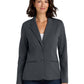 Women's Knit Blazer - LM2000 - Battleship Grey