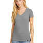 Women's Heritage Blend V-Neck Tee - LNEA101 - Shadow Grey Heather