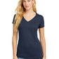 Women's Heritage Blend V-Neck Tee - LNEA101 - True Navy