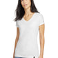 Women's Heritage Blend V-Neck Tee - LNEA101 - White