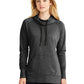 Women's Fleece Hoodie - LNEA510 - Black Heather