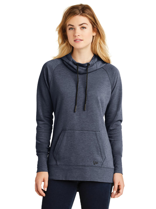 Women's Fleece Hoodie - LNEA510 - True Navy Heather