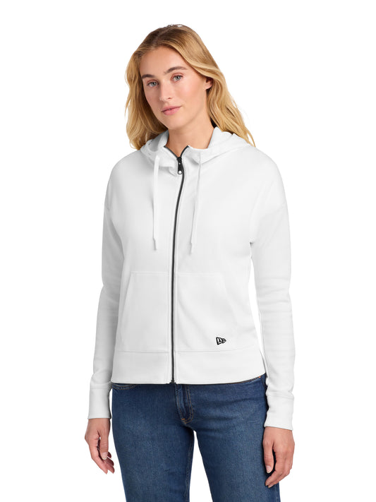 Women's STS Full-Zip Hoodie - LNEA540 - Fan White