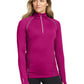 Women's Pocketless 1/4-Zip Pullover - LOE335 - Flush Pink