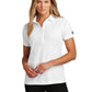 Women's Jewel Polo - LOG101 - Bright White