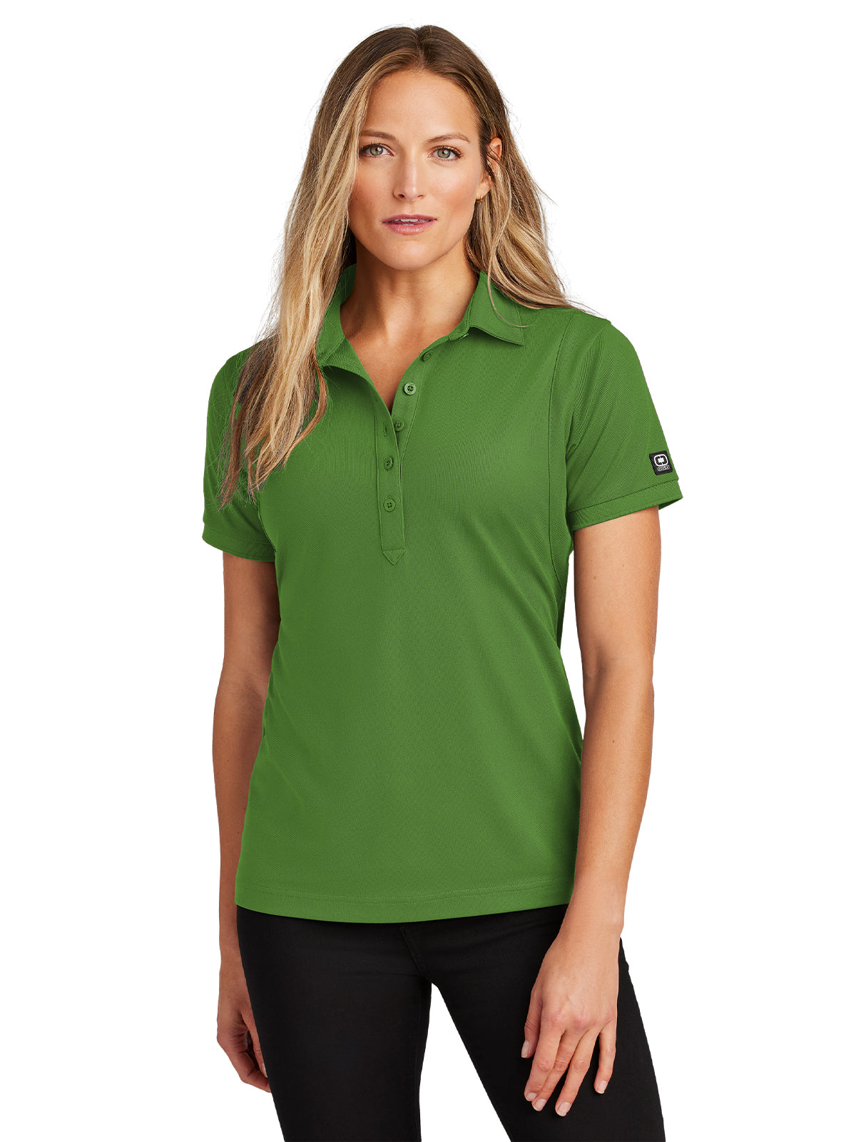 Women's Jewel Polo - LOG101 - Gridiron Green