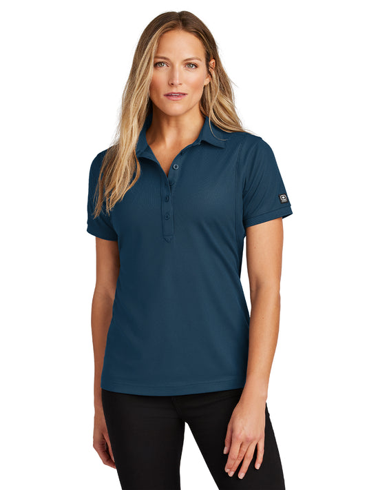 Women's Jewel Polo - LOG101 - Spar Blue