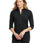 Women's Gauge Polo - LOG122 - Blacktop