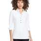 Women's Gauge Polo - LOG122 - White