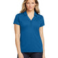 Women's Framework Polo - LOG125 - Bolt Blue