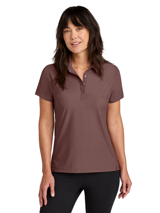 Women’s Envision Polo - LOG154 - Deep Rose