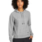 Women's Pocketless Revive Hoodie - LOG162 - Light Heather Grey