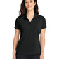 Women's Pocketless Regain Polo - LOG170 - Blacktop