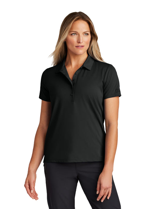Women's Pocketless Regain Polo - LOG170 - Blacktop