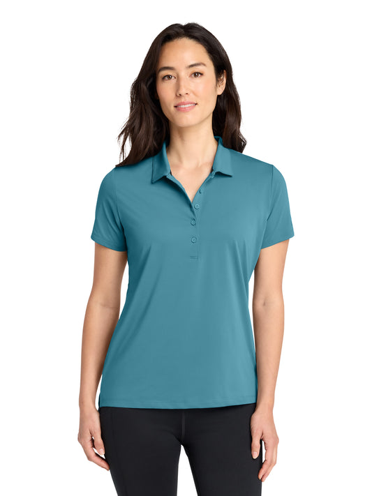 Women's Pocketless Regain Polo - LOG170 - Fusion Blue
