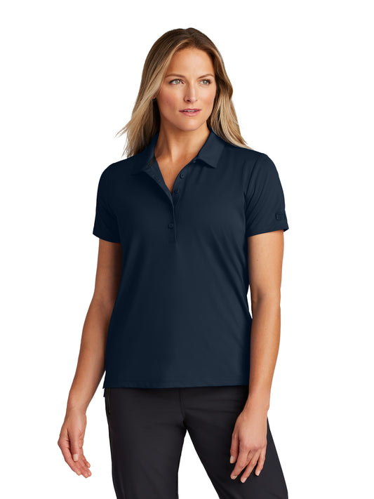 Women's Pocketless Regain Polo - LOG170 - River Blue Navy