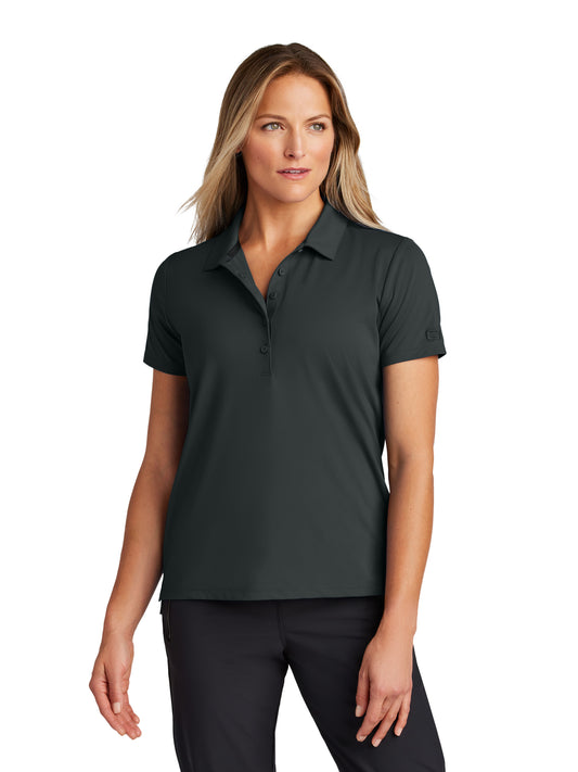 Women's Pocketless Regain Polo - LOG170 - Tarmac Grey