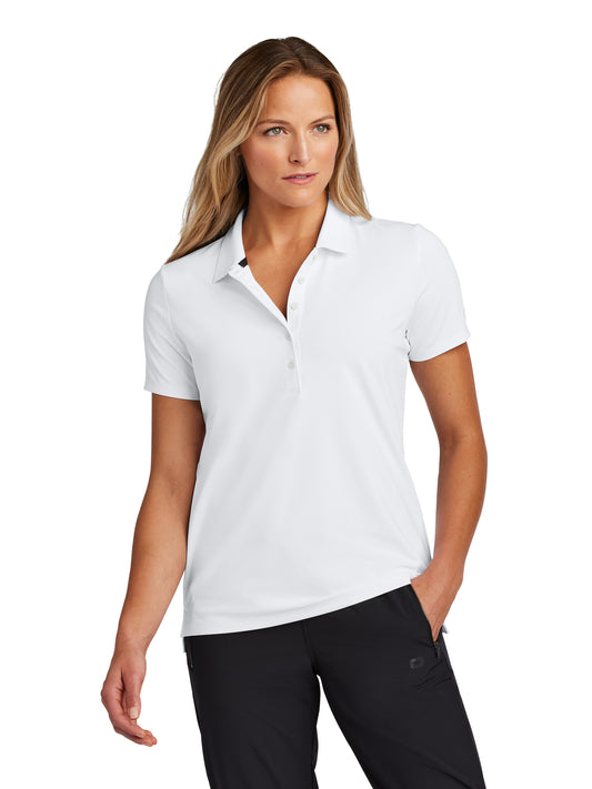 Women's Pocketless Regain Polo - LOG170 - White