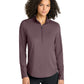 Women's Pocketless Regain 1/2-Zip Sweatshirt - LOG172 - Ashen Plum