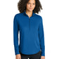 Women's Pocketless Regain 1/2-Zip Sweatshirt - LOG172 - Cobalt Blue