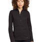 Women's 2-Pocket Grit Fleece Jacket - LOG727 - Blacktop