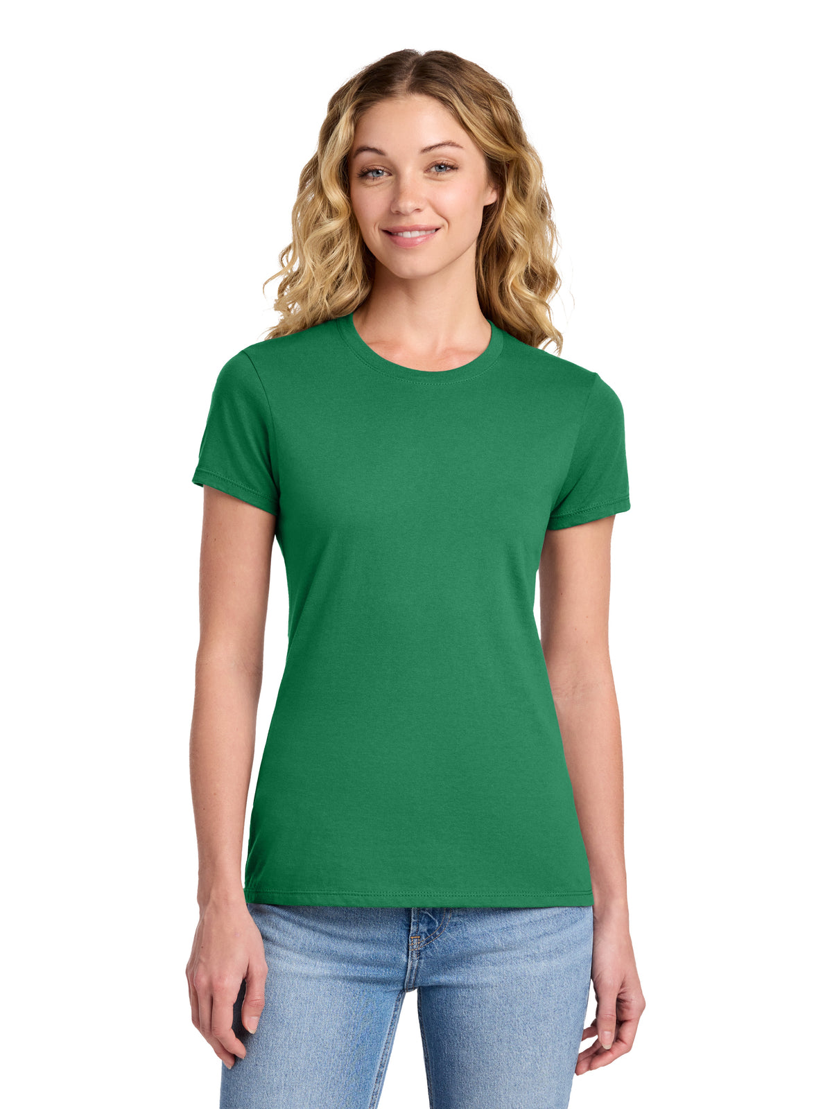 Women's Fan Favorite Pocketless Short Sleeve T-Shirt - LPC450 - Athletic Kelly