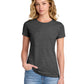 Women's Fan Favorite Pocketless Short Sleeve T-Shirt - LPC450 - Dark Heather Grey