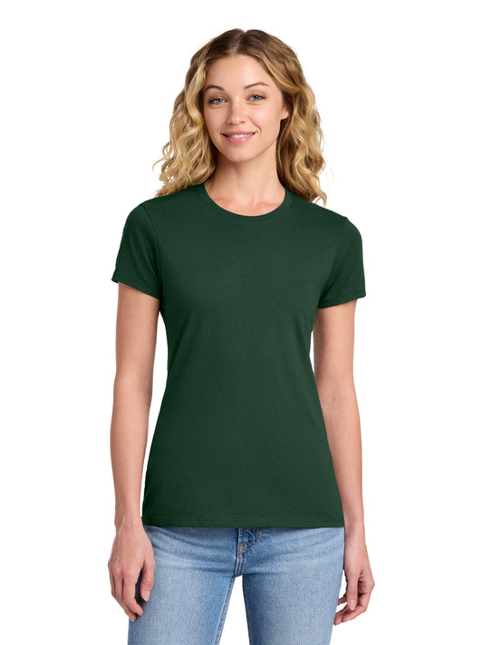 Women's Fan Favorite Pocketless Short Sleeve T-Shirt - LPC450 - Forest Green
