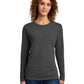 Women's Long Sleeve Cotton Tee - LPC54LS - Charcoal
