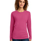 Women's Long Sleeve Cotton Tee - LPC54LS - Sangria