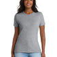 Women's Pocketless Core Blend Tee - LPC55 - Athletic Heather