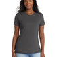 Women's Pocketless Core Blend Tee - LPC55 - Charcoal