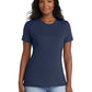 Women's Pocketless Core Blend Tee - LPC55 - Navy