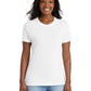 Women's Pocketless Core Blend Tee - LPC55 - White